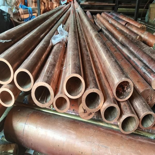 C71000 ASTM B152 Pure Copper Pipe Tubes 10mm Diameter  Heat Conduction