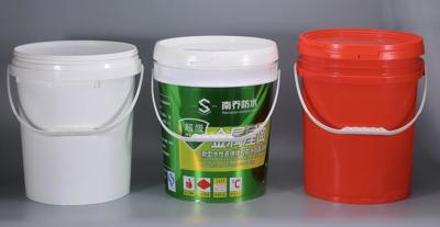 High Heat Resistant 20l Plastic Oil Bucket With Smooth Surface