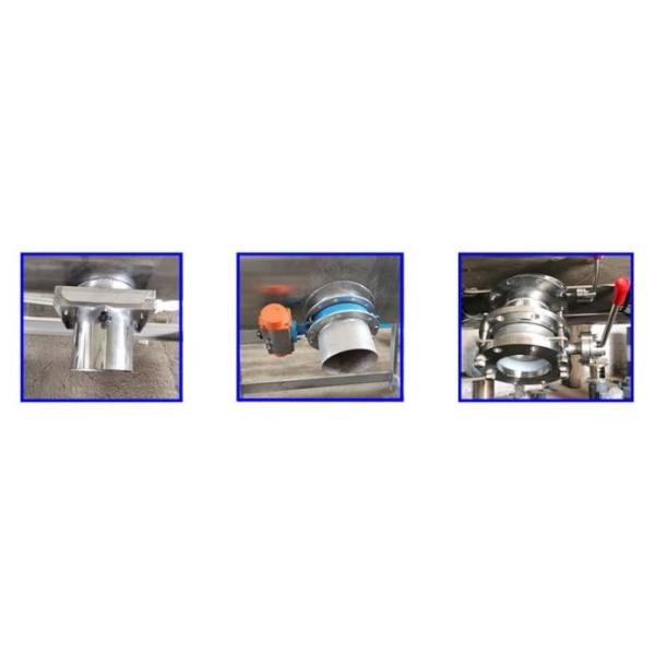 Stainless Steel Ribbon Mixer Machine Different Size For Granule, Powder Treatment