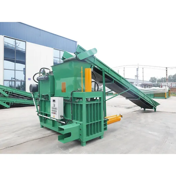 Two-Cylinder Hydraulic Straw Baler Machine for High-Density Bales