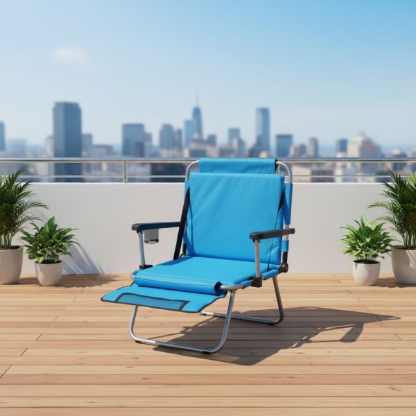Outdoor Folding Aluminum Chairs for Living Room  Orthopedic Stadium Seats