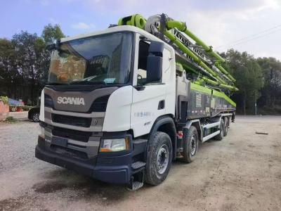 2022year Zoomlion 59M Concrete Pump Truck With Scania For Readymix Factory