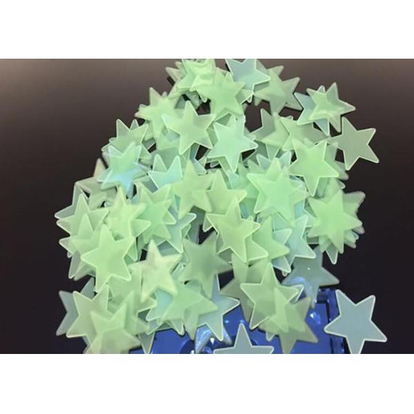 Amazon 3CM luminous star wall stickers bedroom sofa fluorescent plastic decorative painting PVC sticker