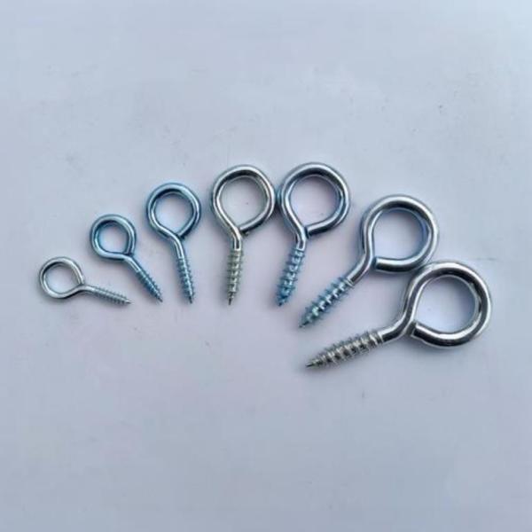 NXF ASTM UN 235JR/A105JRB/DINST37-2/JISSS400/ASTMA283C M1.6 12mm Super Screw Fasteners Carbon Steel Ring Screw