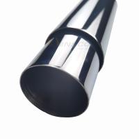 0.8mm-3.0mm espessura Satin Inox tubos de manobras SS 201 304 316 espelho 48.3mm OD tubo redondo de aço inoxidável