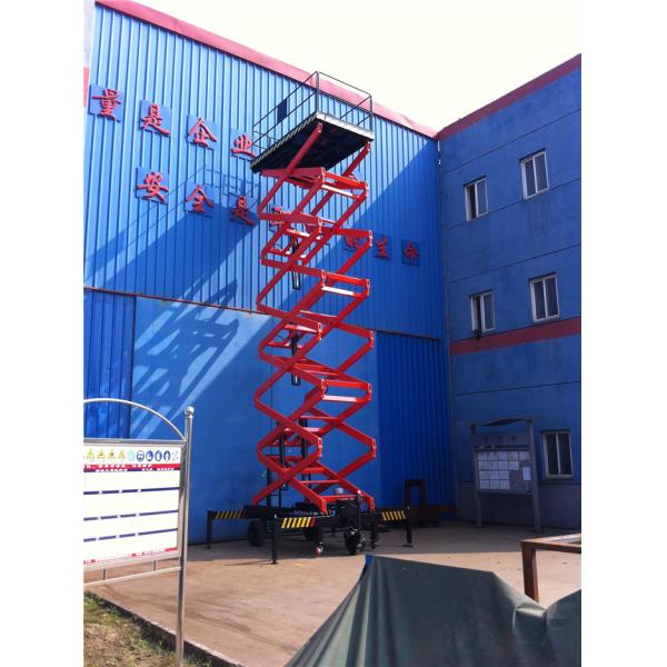 Hydraulic Mobile Scissor Lift heavy duty scissor lift Double Safety Lowering Device