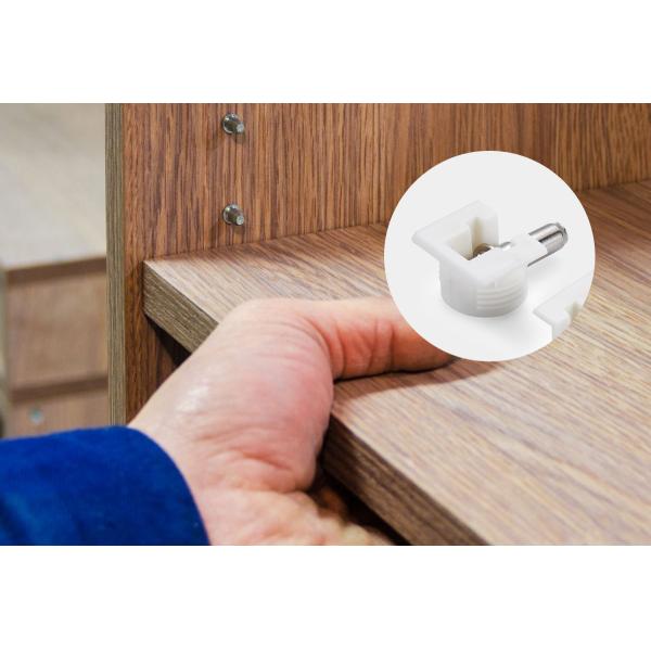 15*11мм стальные абс Полочка поддержки штифтов, мебельные соединители для панельной мебели