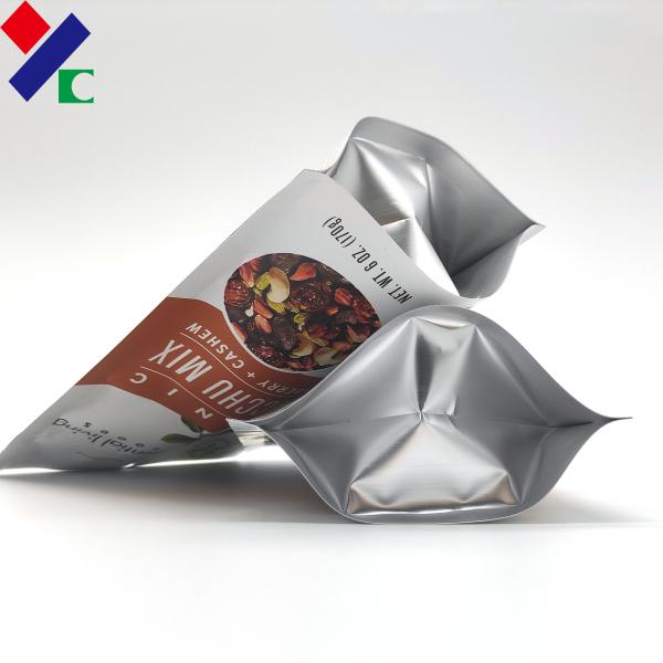 Biodegradable Resealable Plastic Zipper Packaging Bags Smell Proof 50 - 200microns