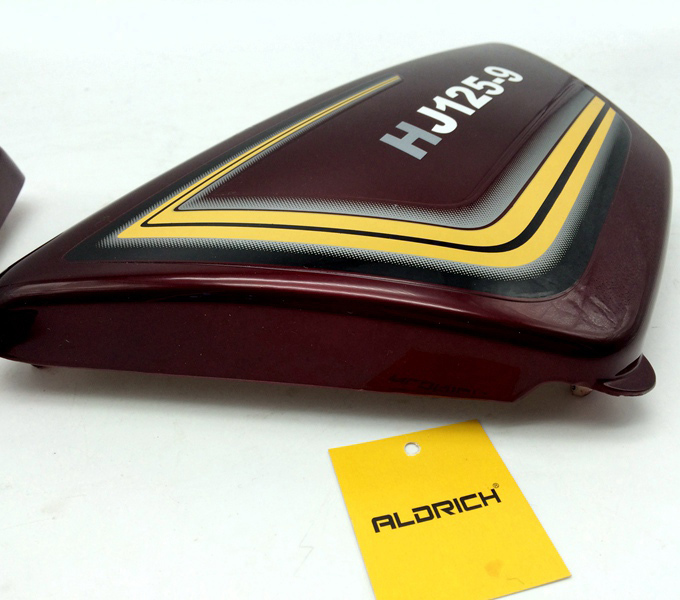 HJ125-9 Motorcycle Side Cover - High-Impact ABS Plastic Body Fairing Left & Right Panel