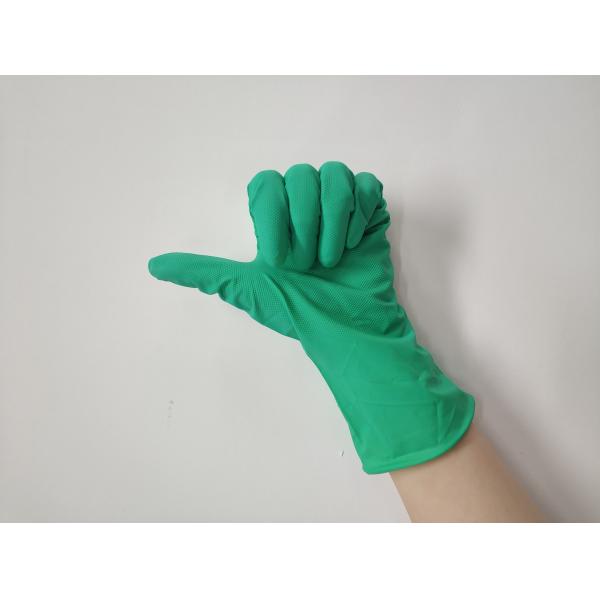 Automobile Nitrile Safety Gloves Without Heavy Black Powder Tattoo