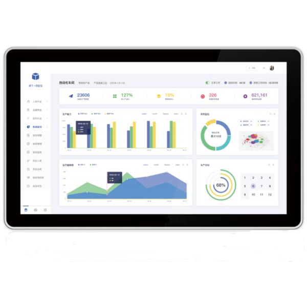 Capacitive Industrial Waterproof Tablet 21.5 Inch LCD Touch Screen Tablet RoHS