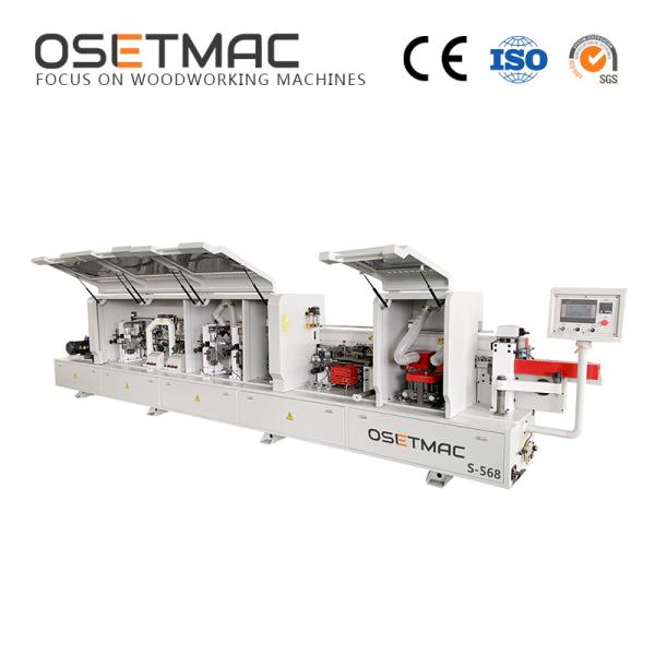 cachetage de bord de machine de bordure foncée du travail du bois 15-23m/min