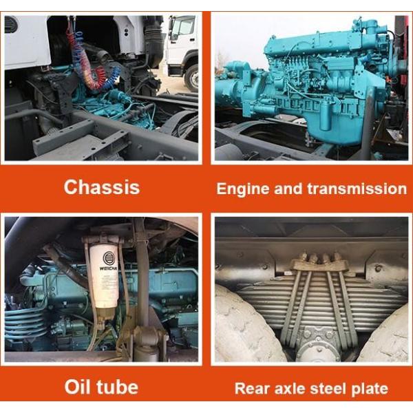 102km/h Sino 6x4 Used Prime Mover 336HP 371HP 420HP