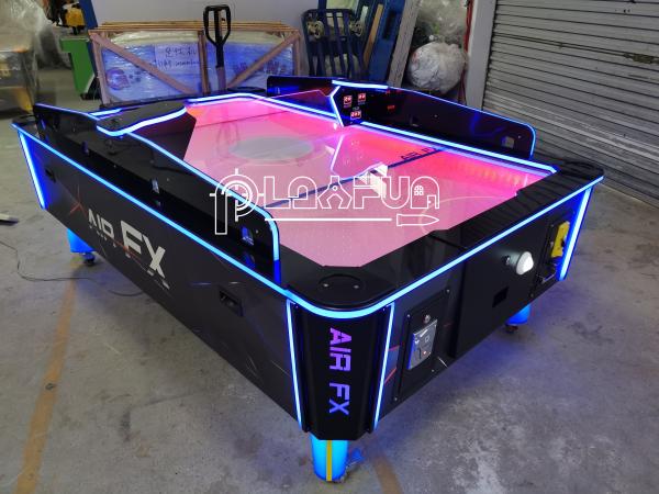 Parque de diversões comercial interior Hockey aéreo para dois jogadores Hockey aéreo Máquina de arcade mesa de hóquei no ar