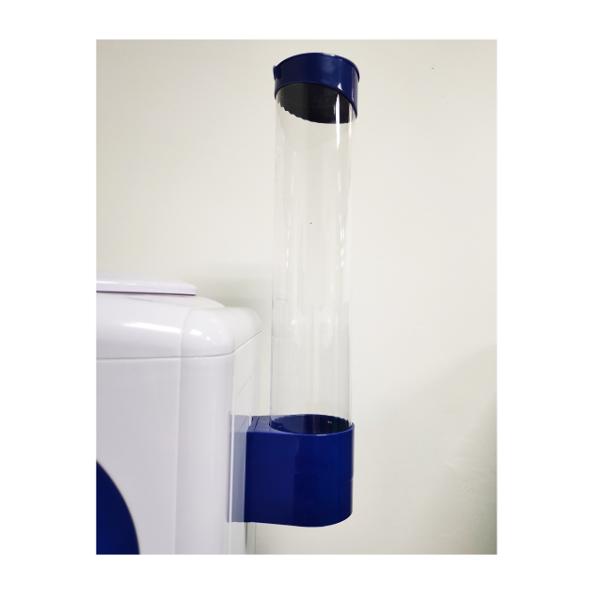 Screw Mounted Paper Cup Dispenser , Paper Cup Holder For Water Dispenser