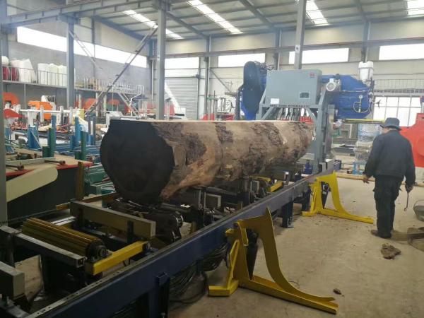 Quality Automatic Wood Cutting Hydraulic Horizontal Bandsaw Sawmill