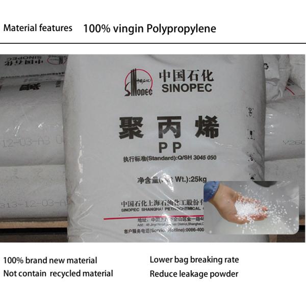 Изготовитель мешка Пустой PP тканевый клапан мешок для цемента 50кг 40кг 30кг 25кг 20кг