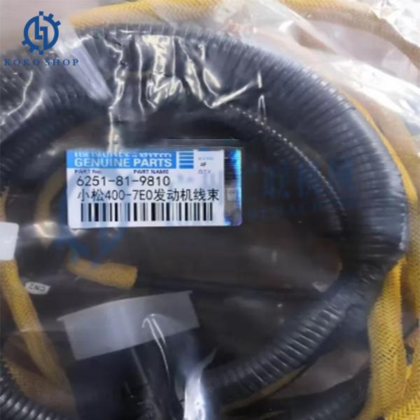 El motor de la excavadora está equipado con un arnés de cableado LQ13E01436P1 LQ13E01251P1 LC13E01438P2 para HINO J08E J05E Kobelco SK330 SK350 SK350-8