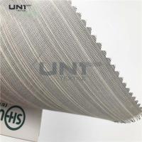 Crin resistente del encogimiento de moda que interlinea Handfeeling liso