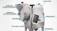 Línea de transformación de corte en cuadritos automática de la legumbre de fruta 30 - 1000kg/H