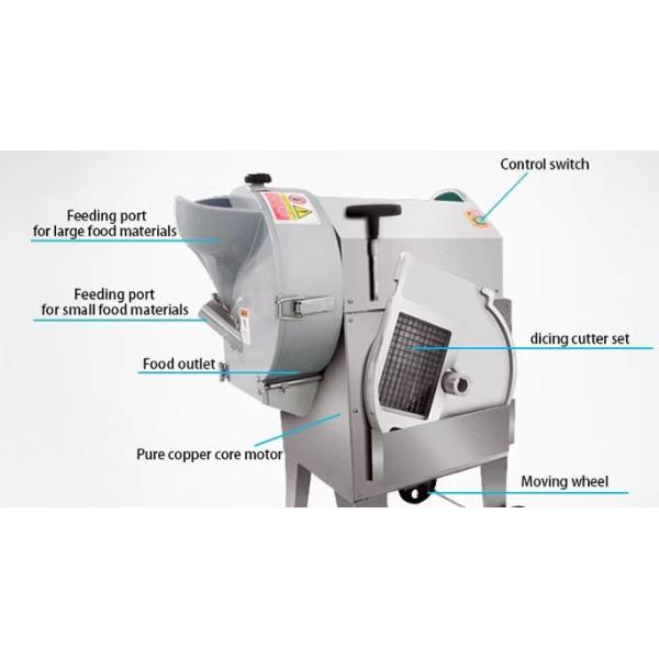30自動さいの目に切るフルーツ野菜の加工ライン- 1000kg/H