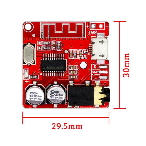 CA-6965 Micro USB 5V MP3 BT Decoder Board Bluetooth Audio Receiver Module Universal Component