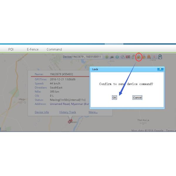 TK103 Position GPRS GSM Car GPS Tracker Track for Fleet Management System