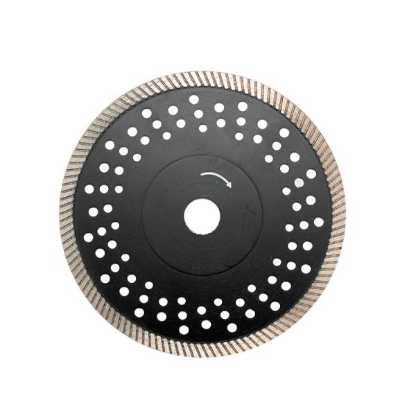 Hot Press Slotted Cutting Disc Double-sided Sawtooth Tile Special sharp Brick Cutting Angle Grinder Blade