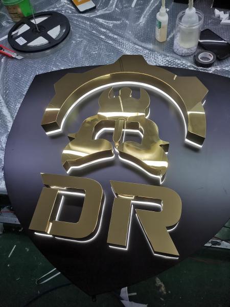 Led Strips Outdoor Indoor Custom 3d Sign Acrylic Led Office Sign Custom Backlit Advertising Letter Logo Led Sign