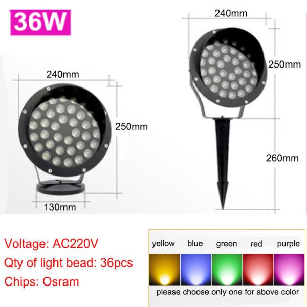 LED projection landscape light tree light outdoor spot light lawn waterproof villa courtyard super bright