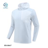 Logo personnalisé Blanc Hoodie de football Uniforme de football en deux pièces Sports pour l'entraînement