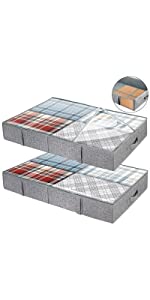 Toiletry Cosmetic Organizer, Waterproof, Large Capacity, moving Tote Bag, underbed Storage Zipper carry Bag