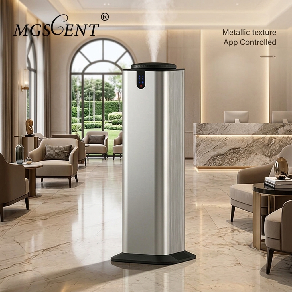 Luxury 800ml Large Capacity Commercial Aroma Diffuser with Multi-Angle Diffusion and TurboFan