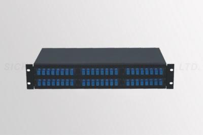 SC 32 Core Fiber Optic Patch Panel For Pre Terminated Installations