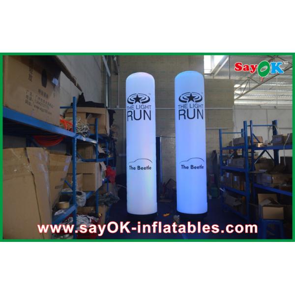 Party Straight Inflatable Lighting Decoration Inflatable Tube For Outdoor
