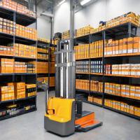 Estabilizador eléctrico de paletas de 1 tonelada 3.5m autocargador de carga elevador de paletas