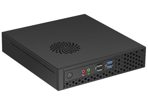 Matel Casing Barebone Mini PC Intel 9th Core I3 9100 DDR4 4GB Up To 32GB RAM