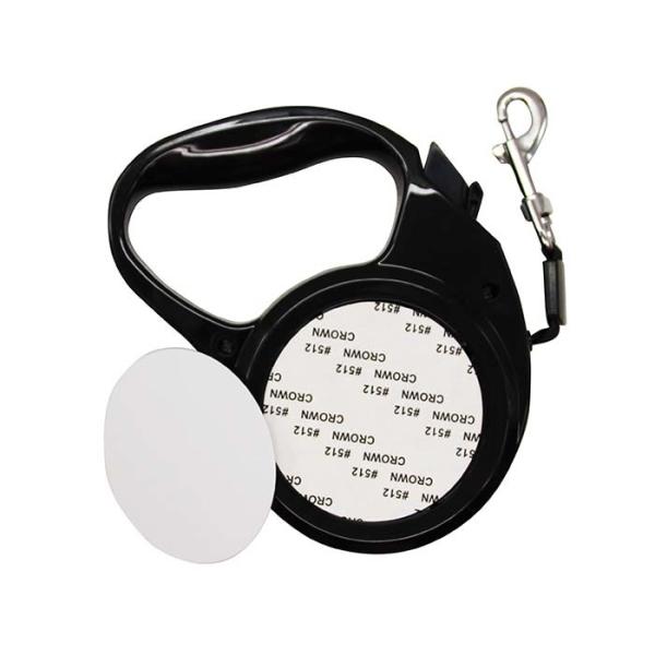 DIY Automatic Strong Retractable Sublimation Dog Leash Custom Photo Printing Dog Pet Leash