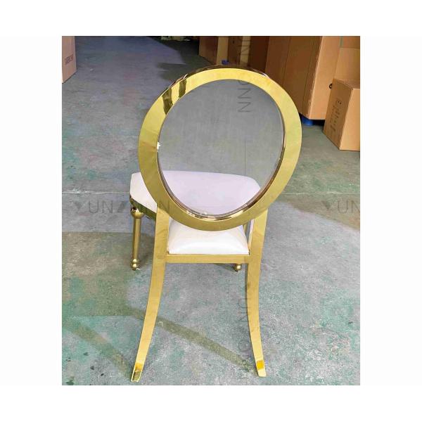 Акриловое заднее событие предводительствует обедать мебель золота SS стульев арендная