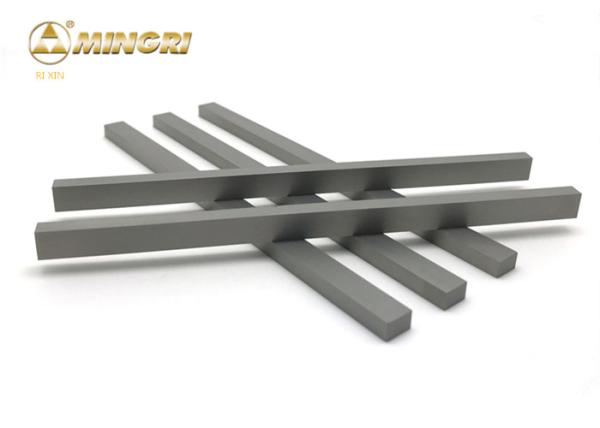 YG8 YS2T  tungsten carbide strips flats square bars 90.5 - 91.5HRA