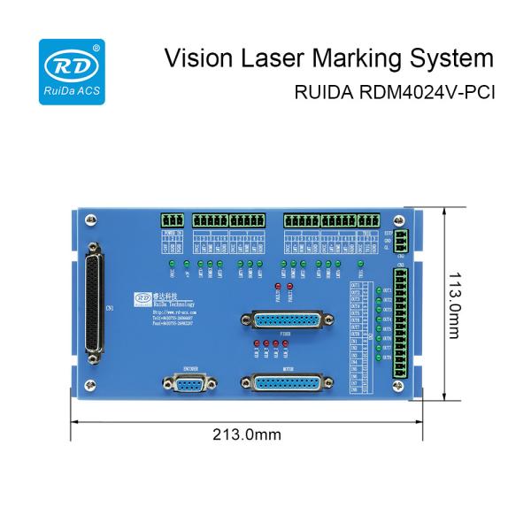 RDM4024P-PCI Laser Marking Controller Featuring Visual Positioning Precision Marking Suitable for Industrial 3C Application Industry