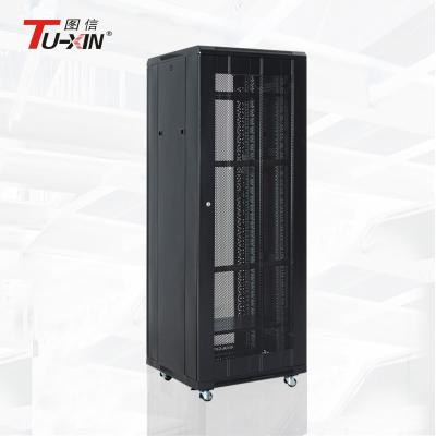 TUXIN Data Center 42u Locking Network Cabinet Server Rack Radiation Protection