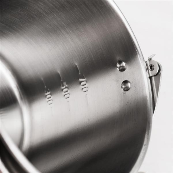 Stainless Steel Outdoor Camping Pot Set Backpacking Cookout Picnic Cookware