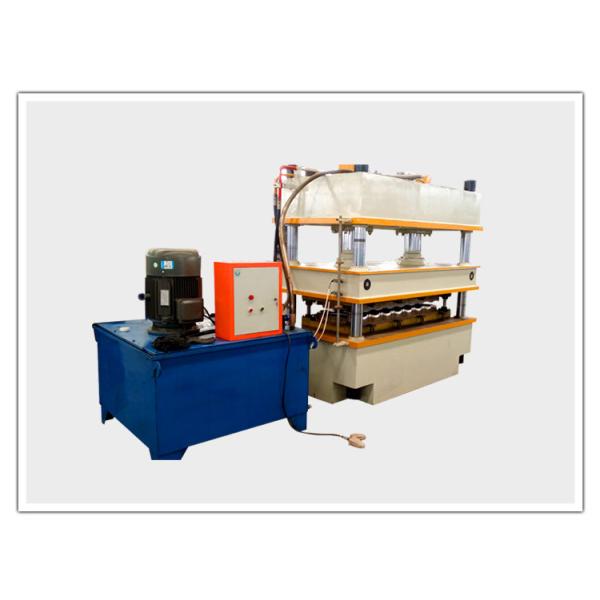 Glazed Zinc Stone Coating Roof Antique Tile Roll Forming Machine High Speed 6-8m/min