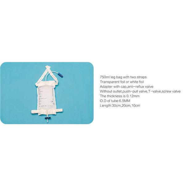 Disposable Medical Sterile Urology Series Economic  Urine Bag Customized for adult PVC urine bag