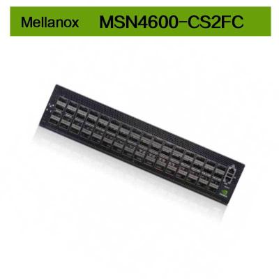100GbE 2U Open Mellanox Network Switch MSN4600-CS2FC With Cumulus Ethernet
