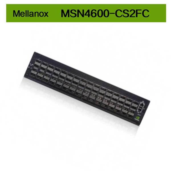 100GbE 2U Open Mellanox Network Switch MSN4600-CS2FC With Cumulus Ethernet