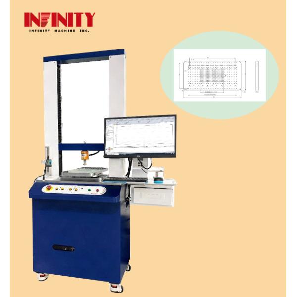 Push And Pull Testing Machine For Materials 1167x700x1770mm Host Size 500Kg Force Value Sensor Capacity