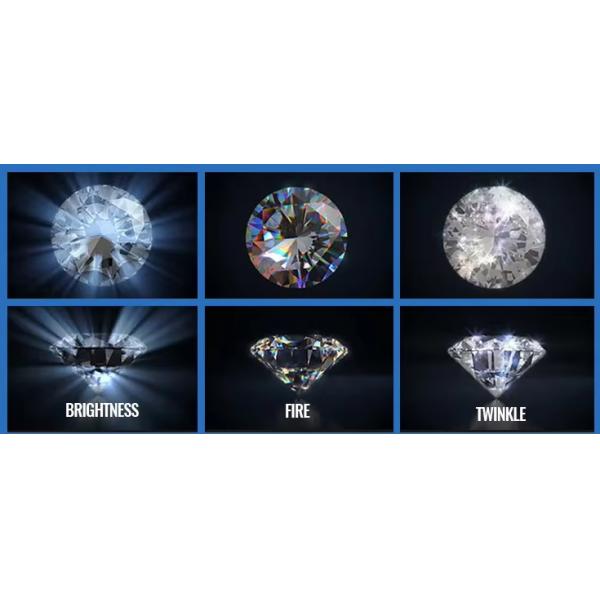 Round White Melee Moissanite Stone Baguette Cut Loose Gemstone for Jewelry Making