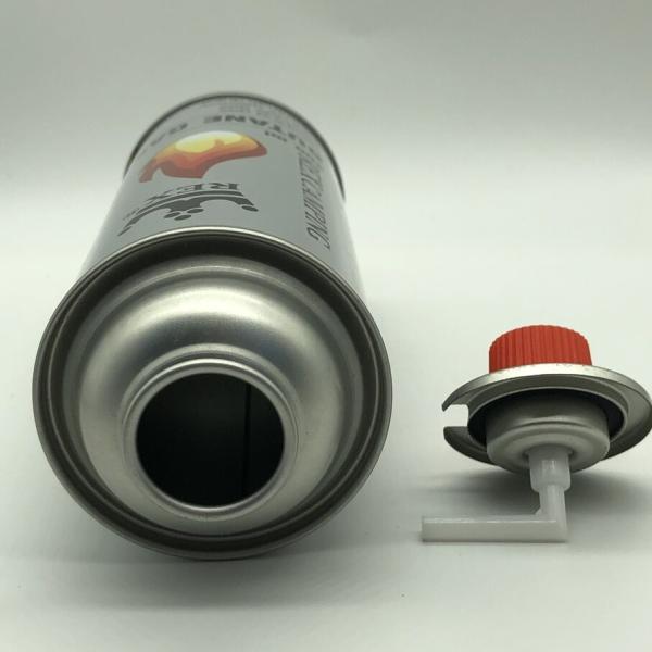 Empty Butane Gas Canister Cylinder for Refillable Fuel Containers